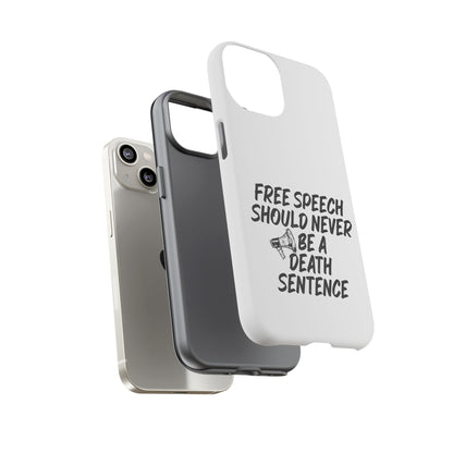 Bold Case for Free Speech Advocates, Phone Cover