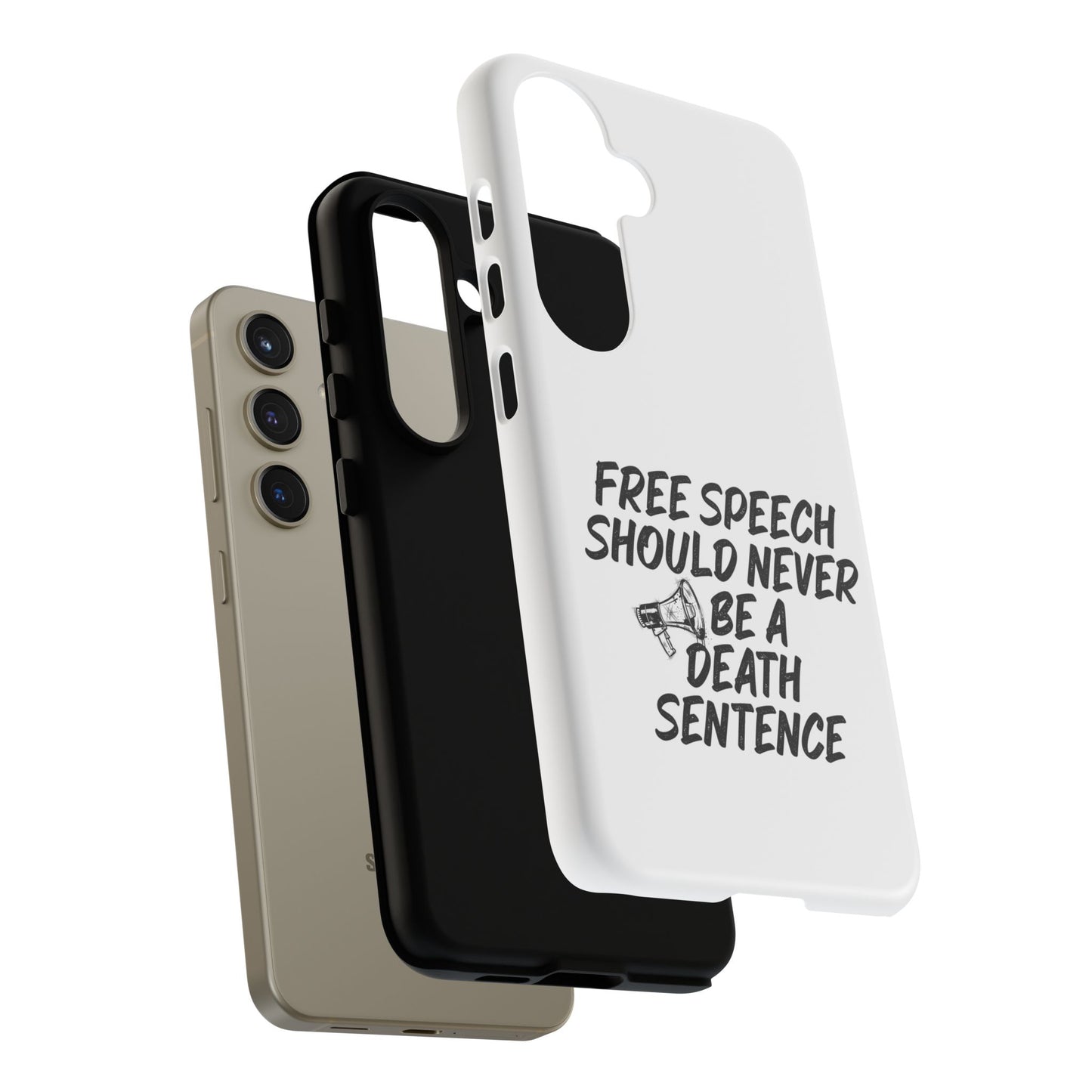 Bold Case for Free Speech Advocates, Phone Cover