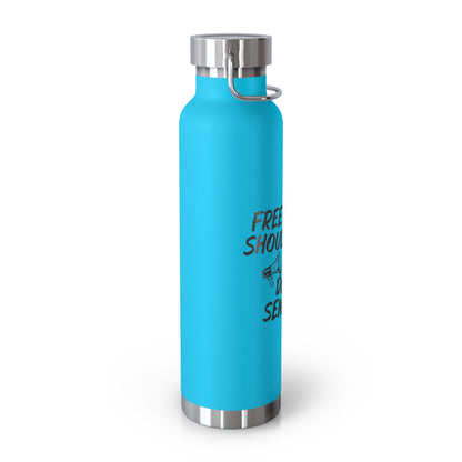 Free Speech Insulated Water Bottle, 22oz - Perfect for Activists
