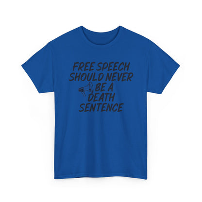 Free Speech Unisex Tee - Statement T-Shirt for Advocates