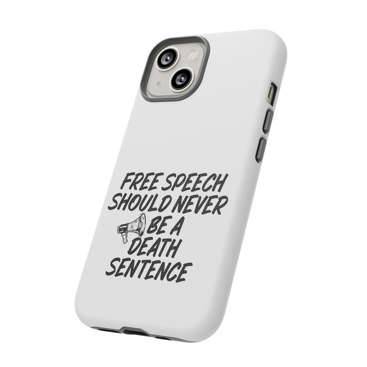 Bold Case for Free Speech Advocates, Phone Cover