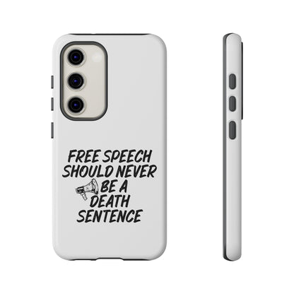 Bold Case for Free Speech Advocates, Phone Cover