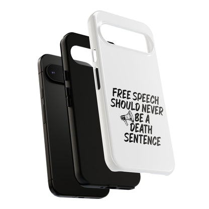 Bold Case for Free Speech Advocates, Phone Cover