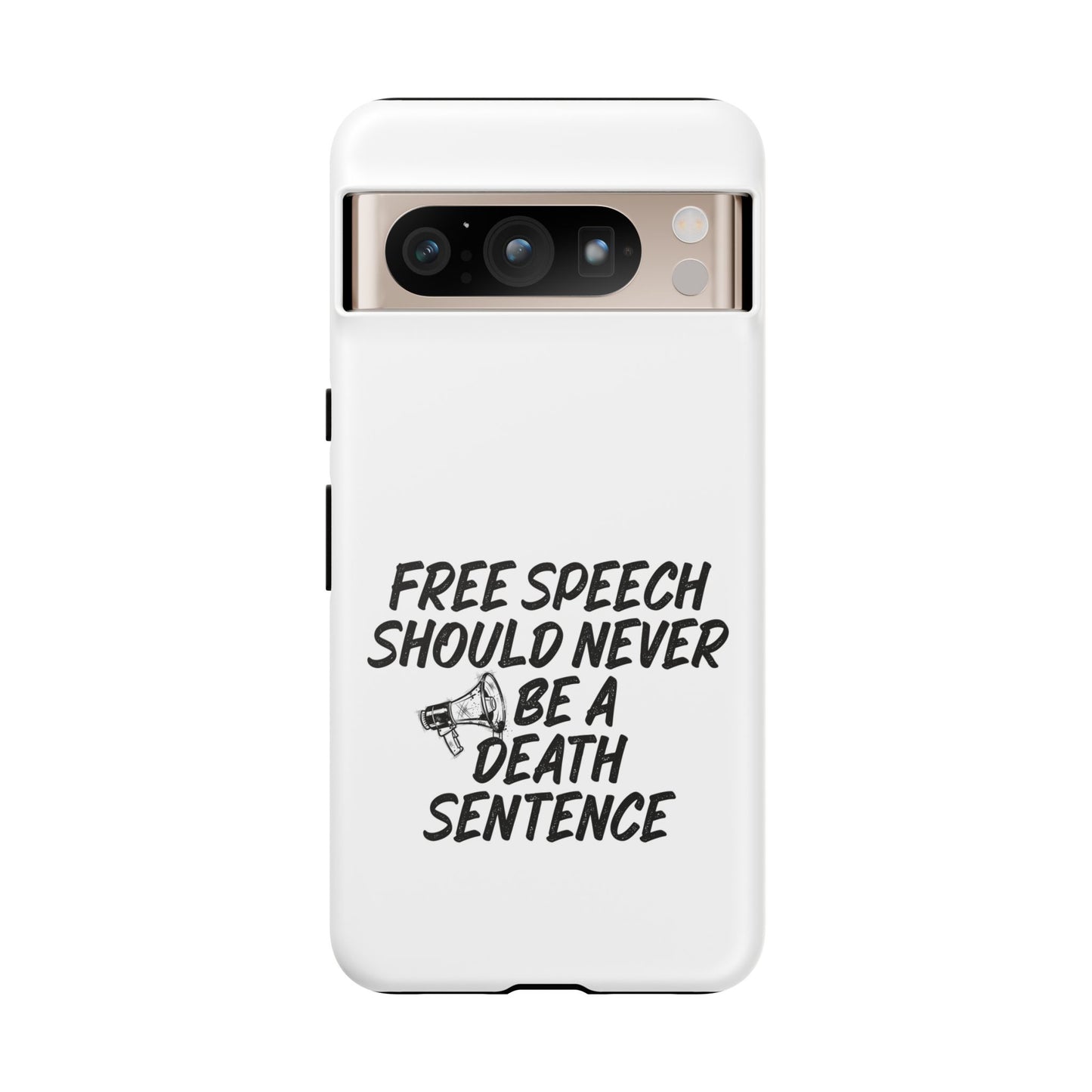 Bold Case for Free Speech Advocates, Phone Cover