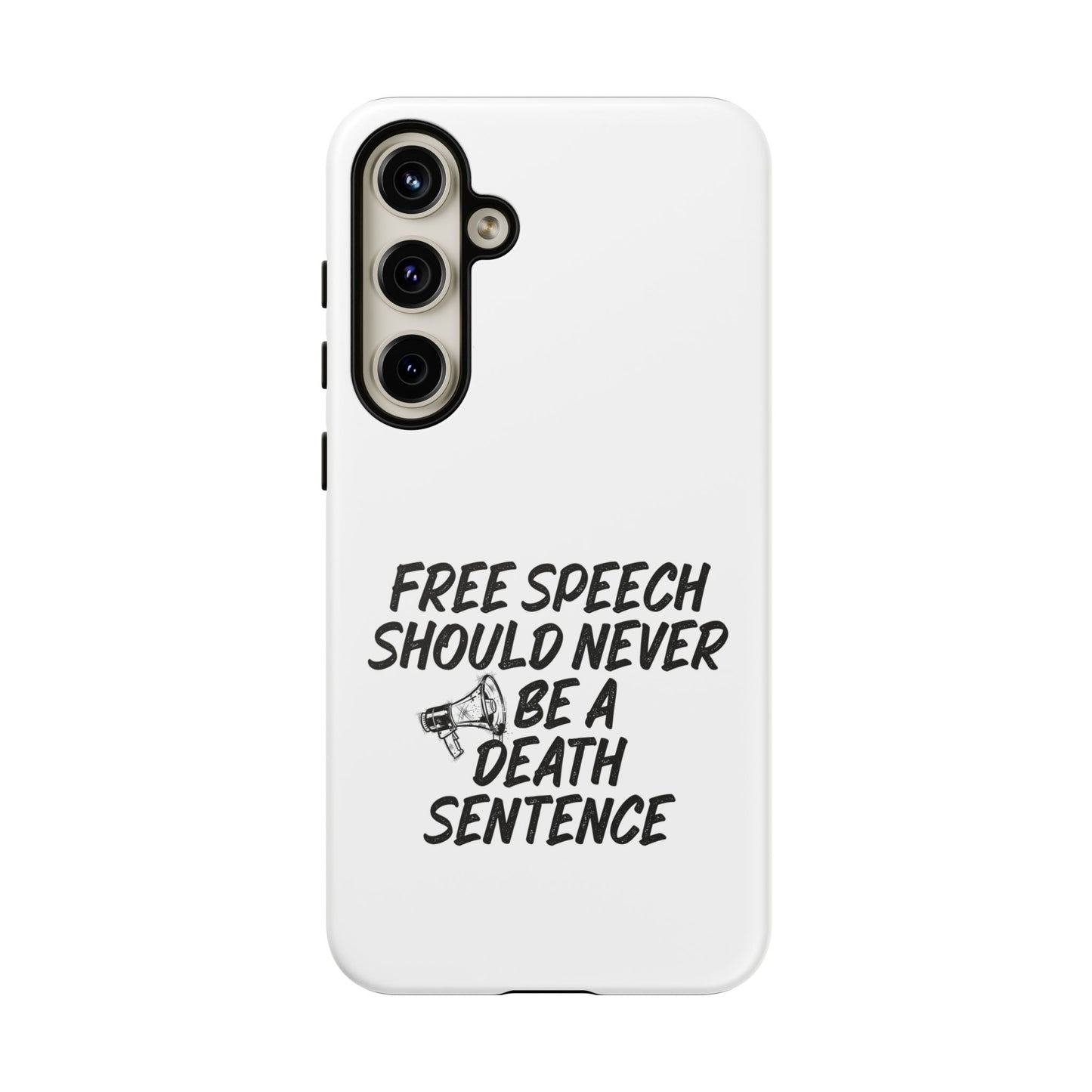 Bold Case for Free Speech Advocates, Phone Cover