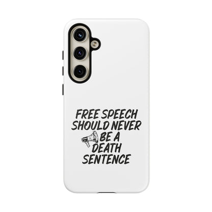 Bold Case for Free Speech Advocates, Phone Cover