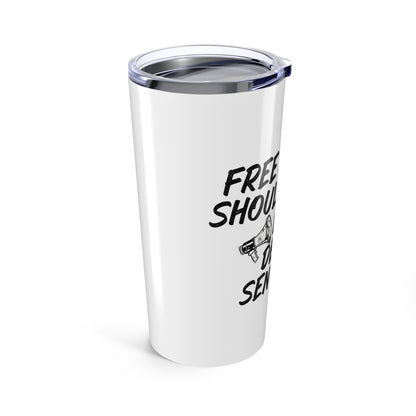 Free Speech Tumbler 20oz | Insulated Travel Mug