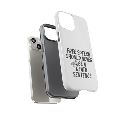Bold Case for Free Speech Advocates, Phone Cover