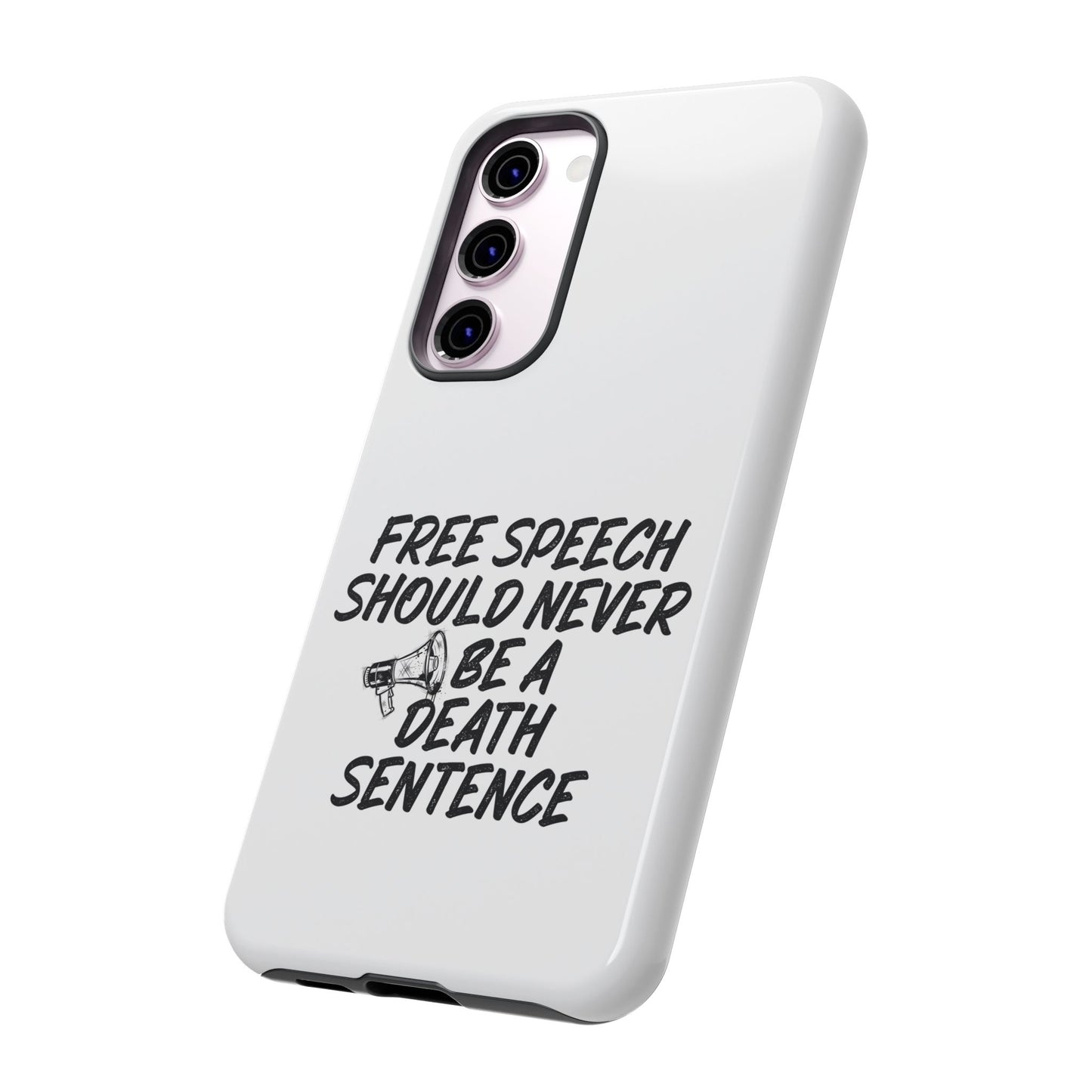 Bold Case for Free Speech Advocates, Phone Cover