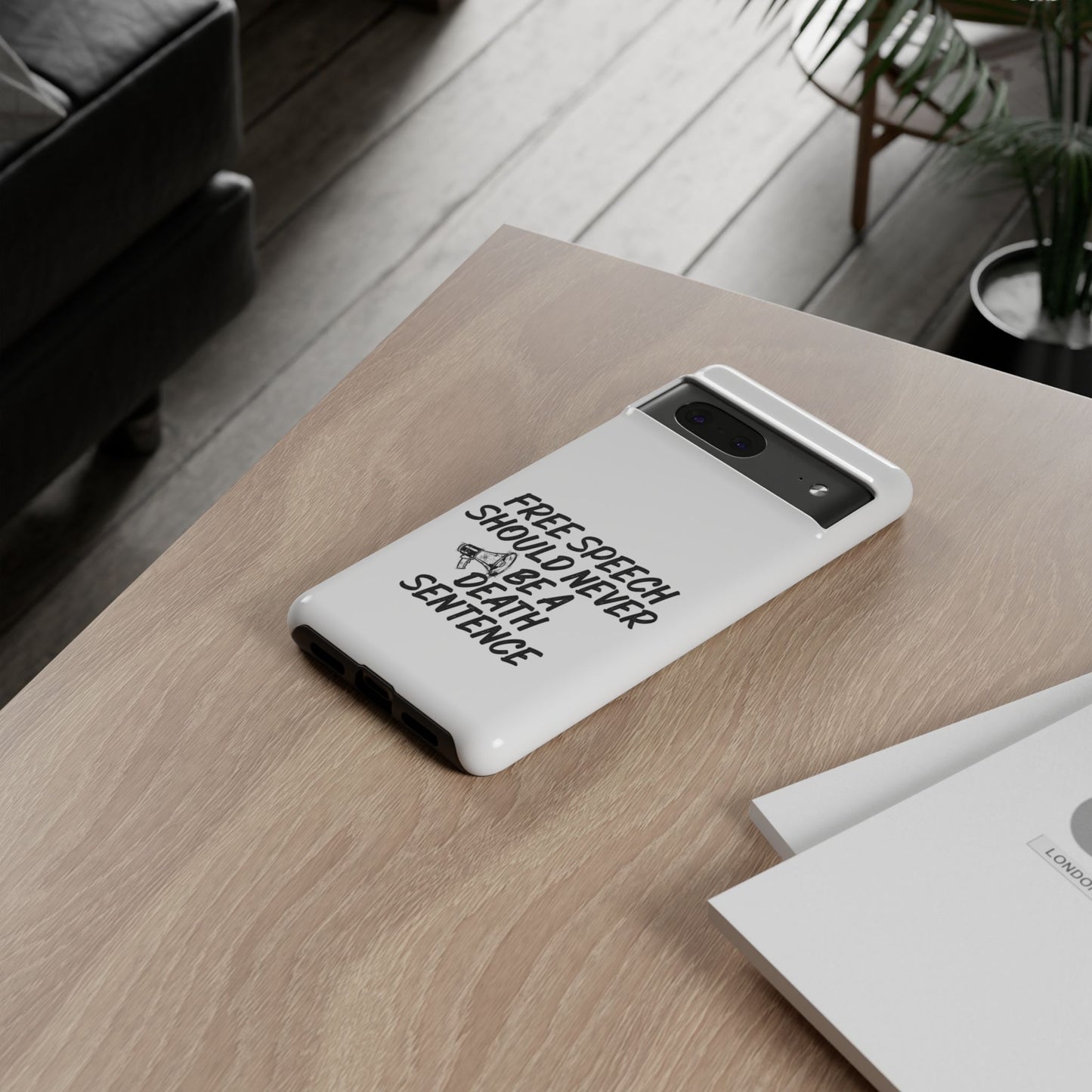 Bold Case for Free Speech Advocates, Phone Cover