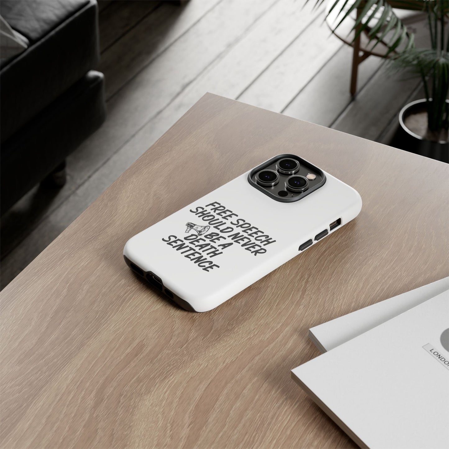 Bold Case for Free Speech Advocates, Phone Cover