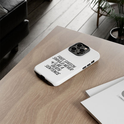 Bold Case for Free Speech Advocates, Phone Cover