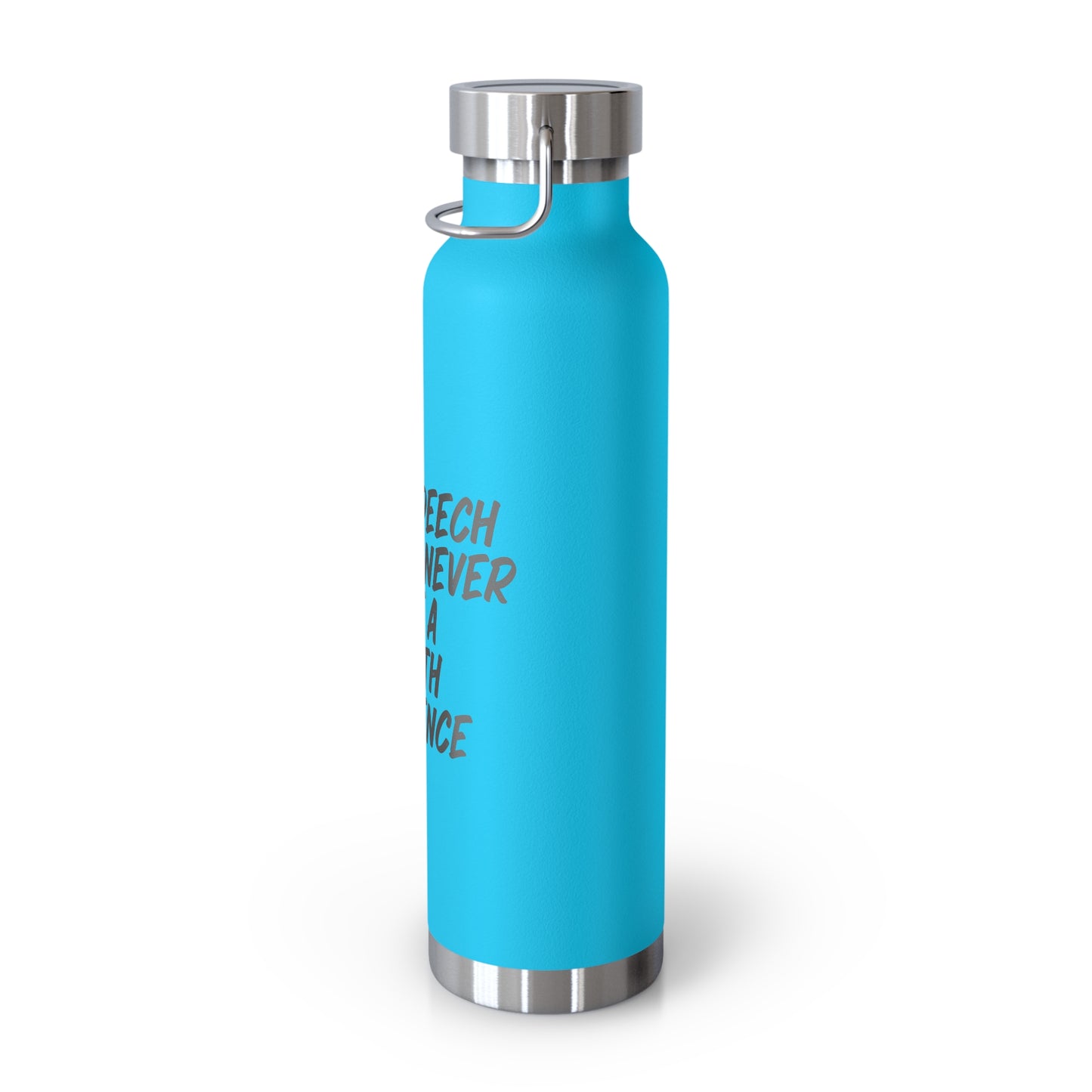 Free Speech Insulated Water Bottle, 22oz - Perfect for Activists