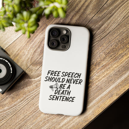 Bold Case for Free Speech Advocates, Phone Cover