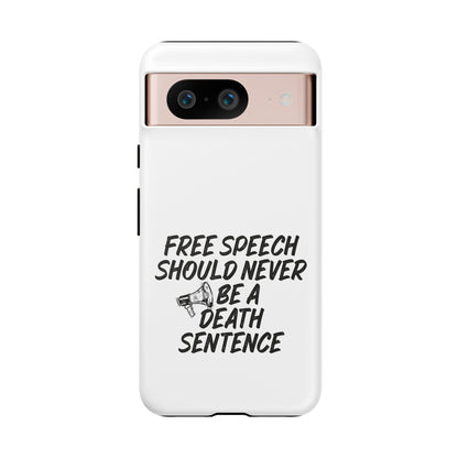 Bold Case for Free Speech Advocates, Phone Cover