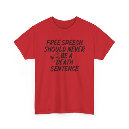 Free Speech Unisex Tee - Statement T-Shirt for Advocates