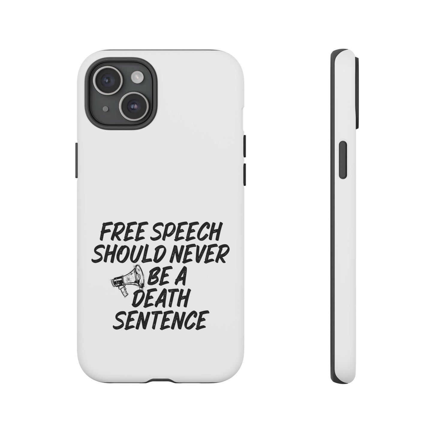 Bold Case for Free Speech Advocates, Phone Cover