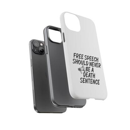 Bold Case for Free Speech Advocates, Phone Cover