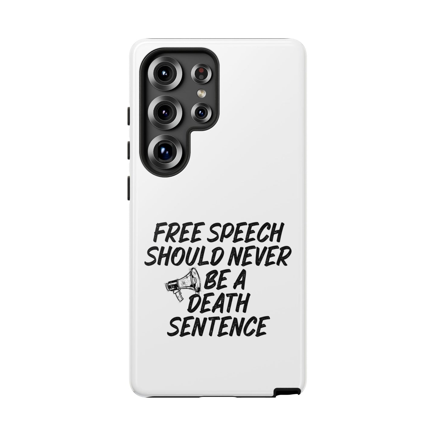 Bold Case for Free Speech Advocates, Phone Cover
