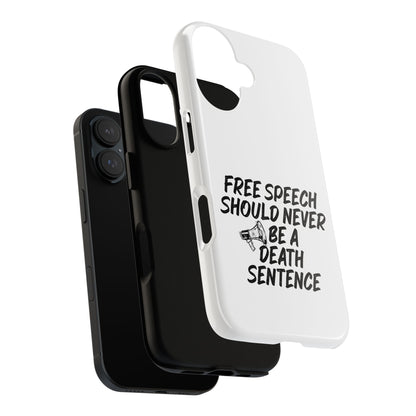 Bold Case for Free Speech Advocates, Phone Cover