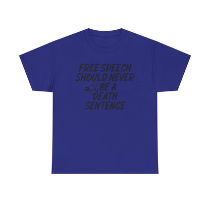 Free Speech Unisex Tee - Statement T-Shirt for Advocates