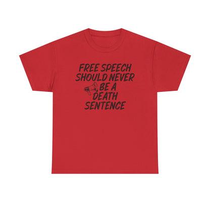 Free Speech Unisex Tee - Statement T-Shirt for Advocates
