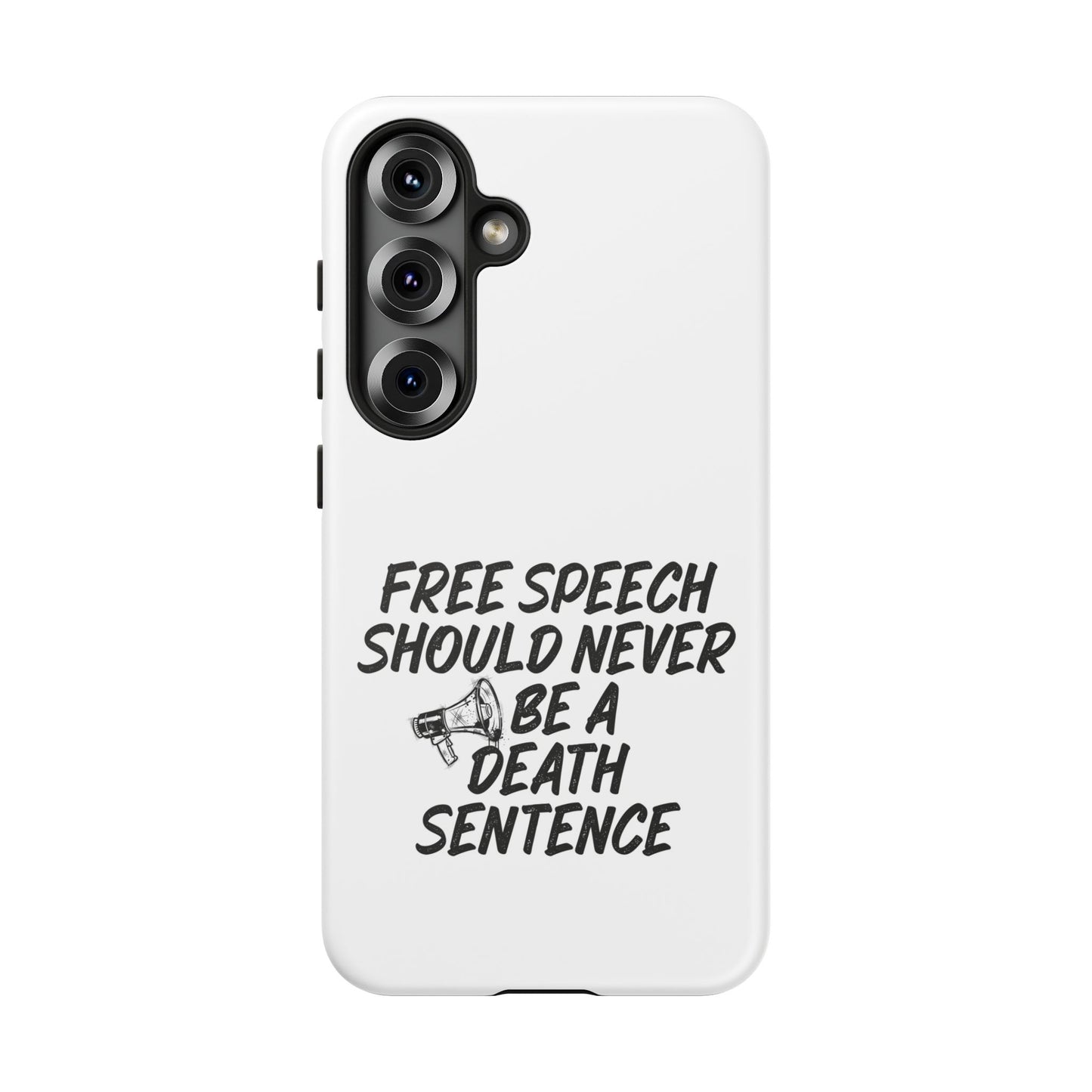 Bold Case for Free Speech Advocates, Phone Cover