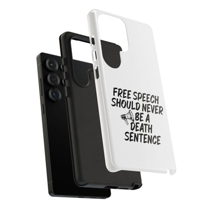 Bold Case for Free Speech Advocates, Phone Cover