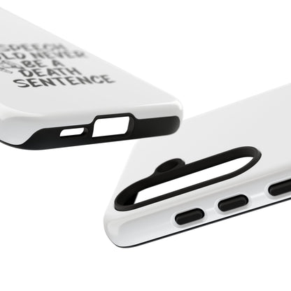 Bold Case for Free Speech Advocates, Phone Cover