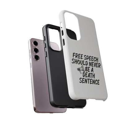 Bold Case for Free Speech Advocates, Phone Cover