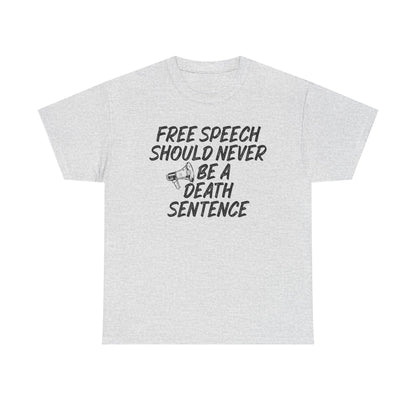 Free Speech Unisex Tee - Statement T-Shirt for Advocates