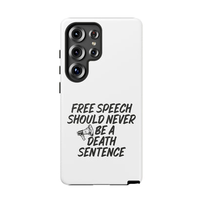 Bold Case for Free Speech Advocates, Phone Cover