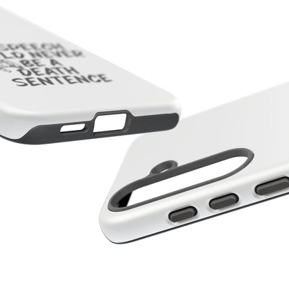 Bold Case for Free Speech Advocates, Phone Cover