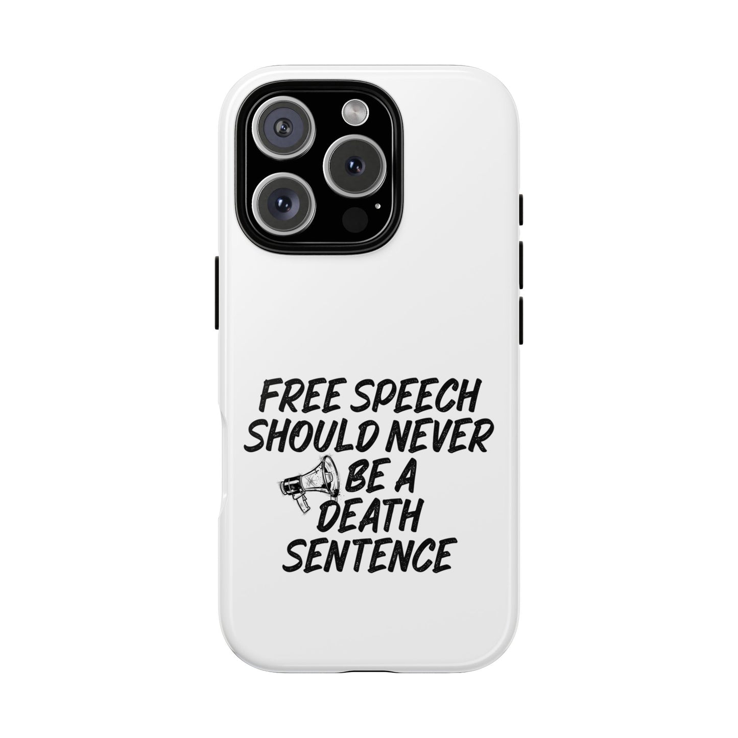 Bold Case for Free Speech Advocates, Phone Cover