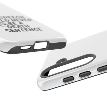 Bold Case for Free Speech Advocates, Phone Cover