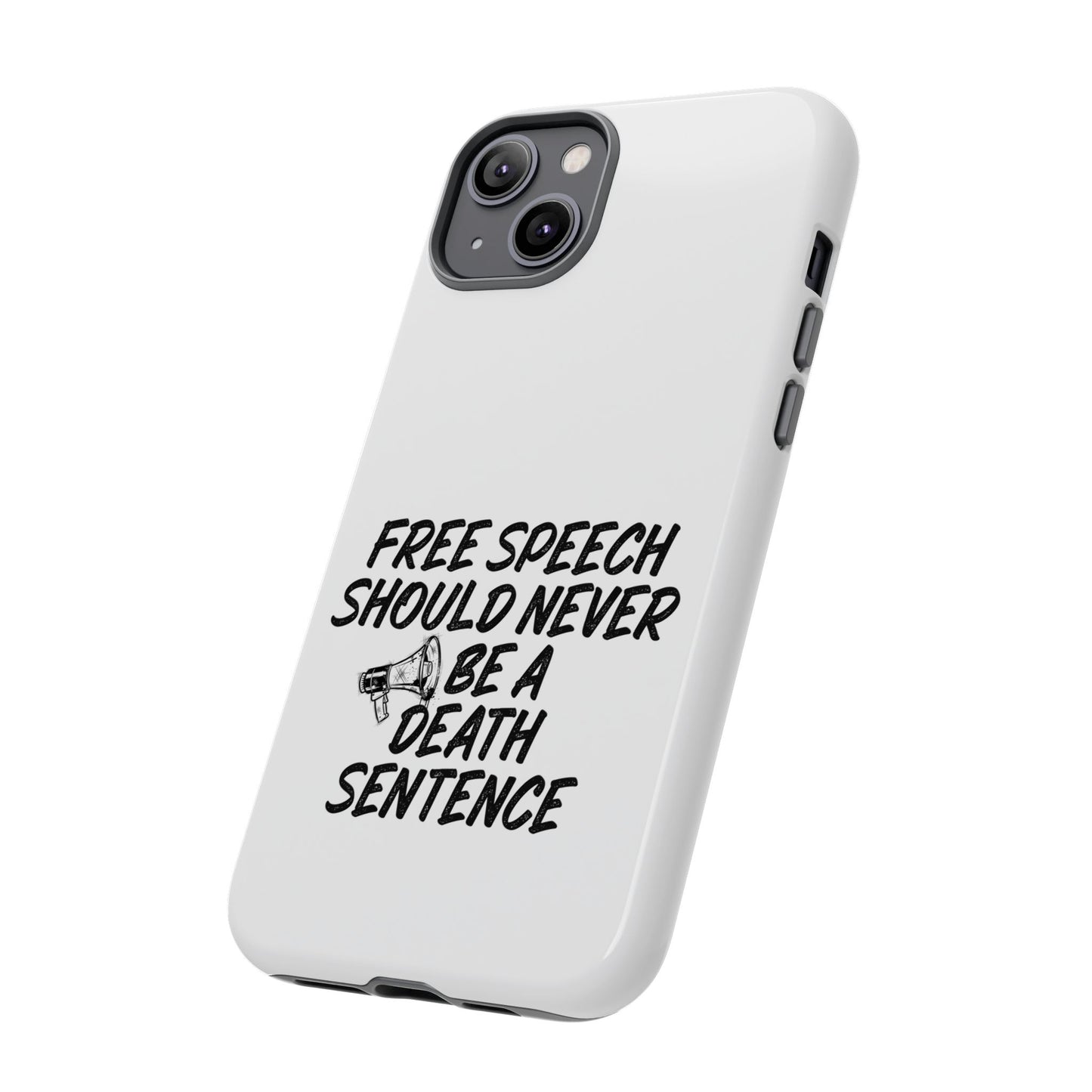 Bold Case for Free Speech Advocates, Phone Cover