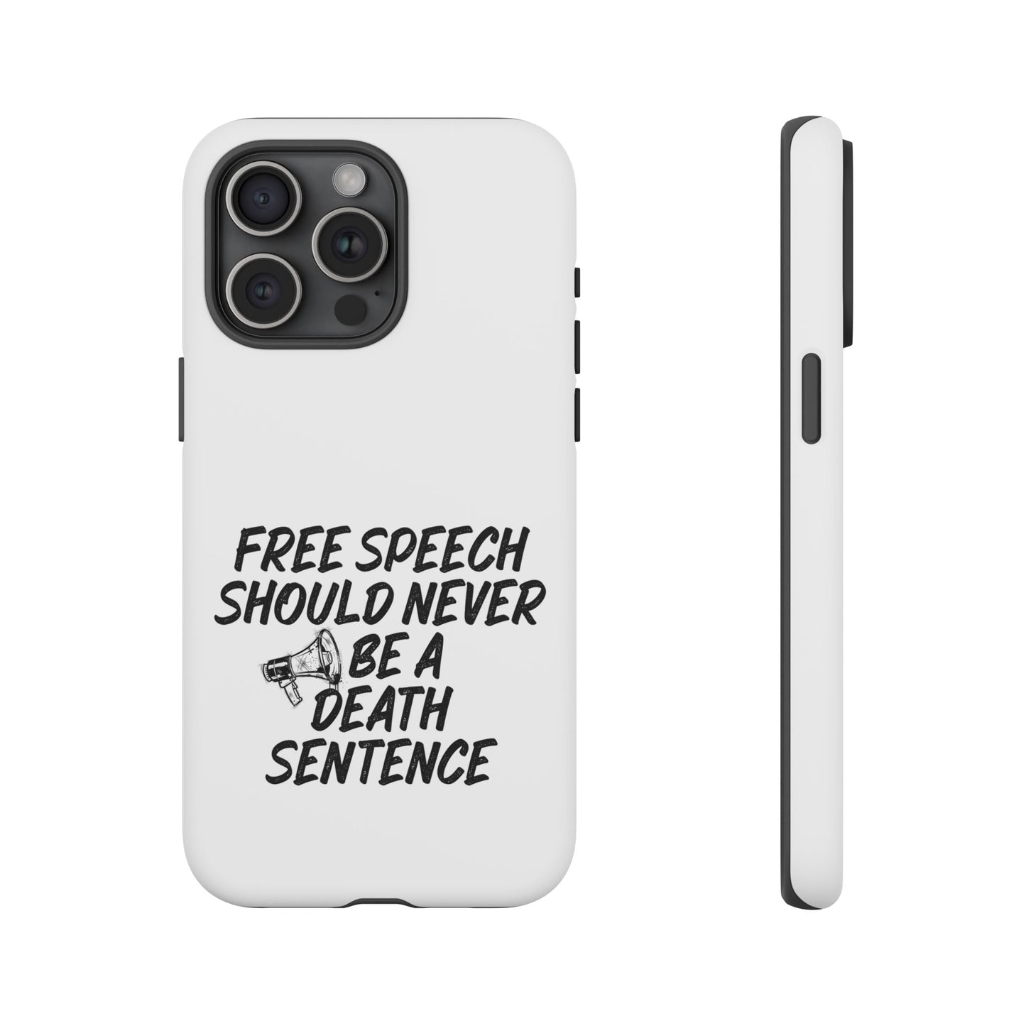 Bold Case for Free Speech Advocates, Phone Cover