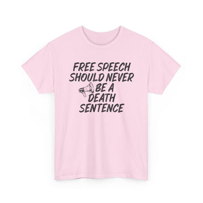 Free Speech Unisex Tee - Statement T-Shirt for Advocates