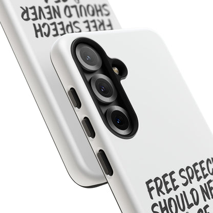 Bold Case for Free Speech Advocates, Phone Cover