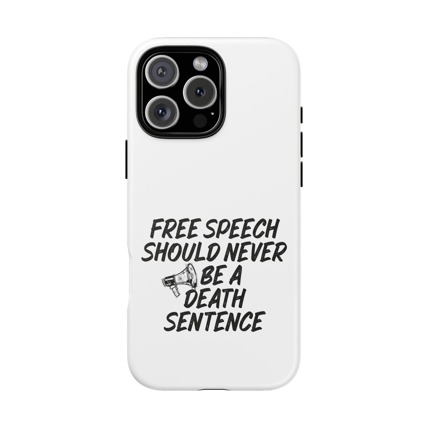 Bold Case for Free Speech Advocates, Phone Cover