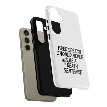 Bold Case for Free Speech Advocates, Phone Cover