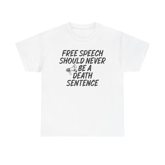 Free Speech Unisex Tee - Statement T-Shirt for Advocates