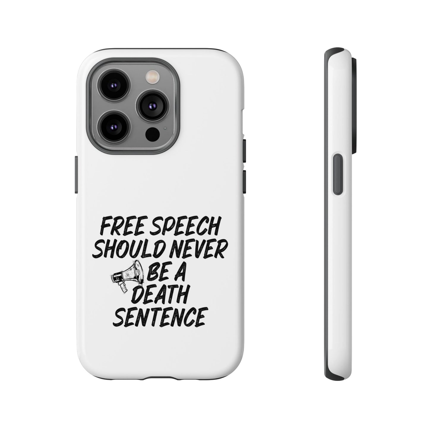 Bold Case for Free Speech Advocates, Phone Cover