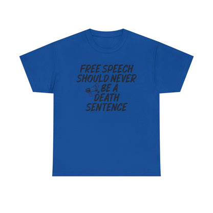 Free Speech Unisex Tee - Statement T-Shirt for Advocates