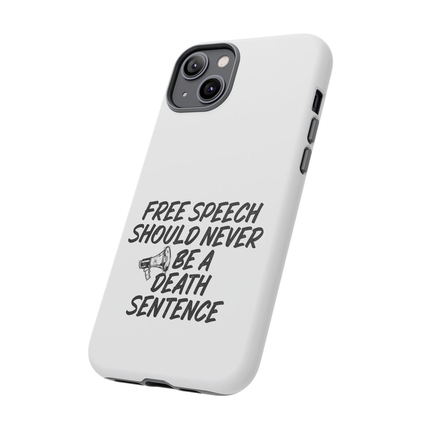 Bold Case for Free Speech Advocates, Phone Cover
