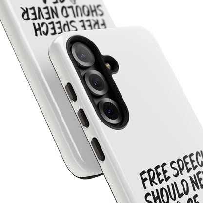 Bold Case for Free Speech Advocates, Phone Cover