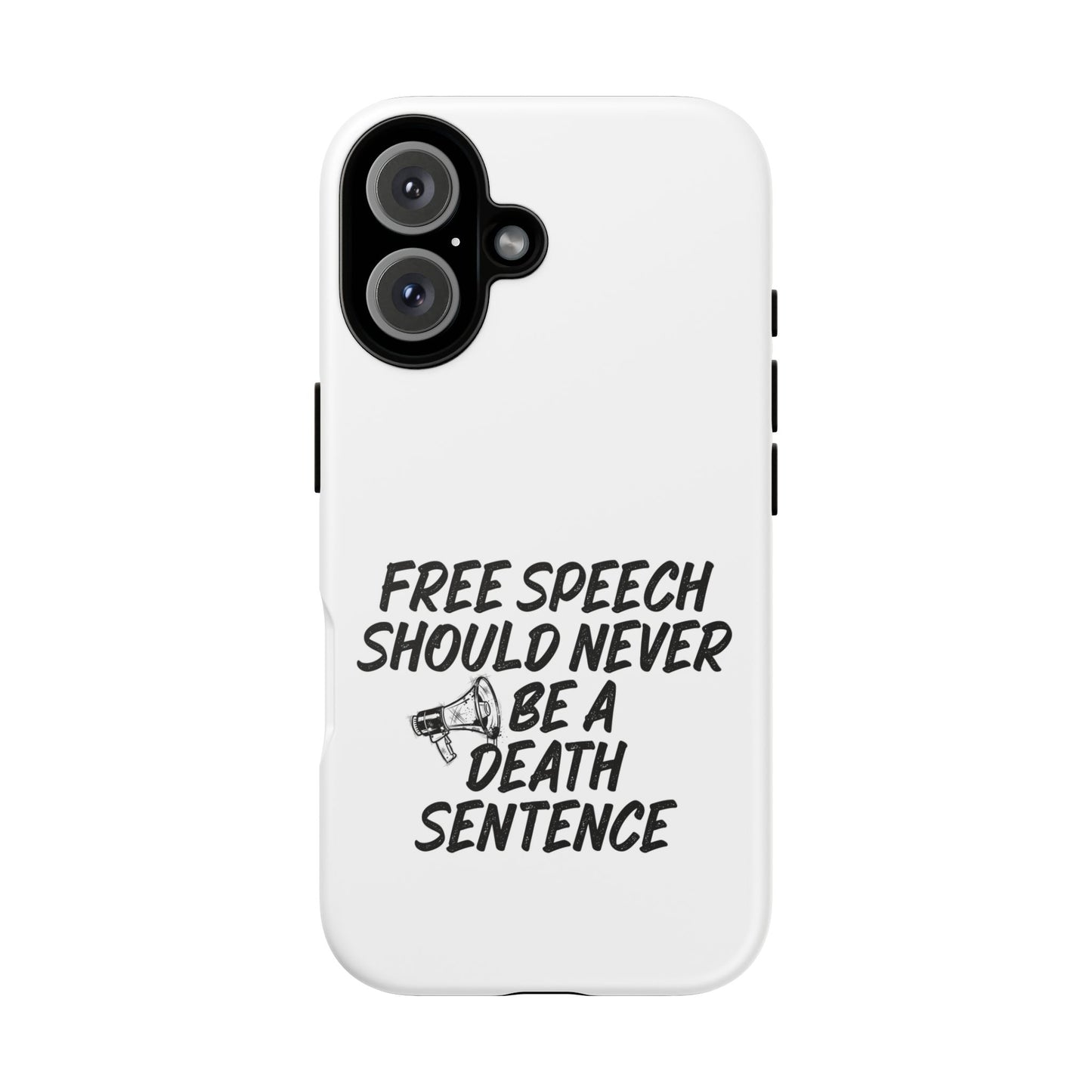 Bold Case for Free Speech Advocates, Phone Cover