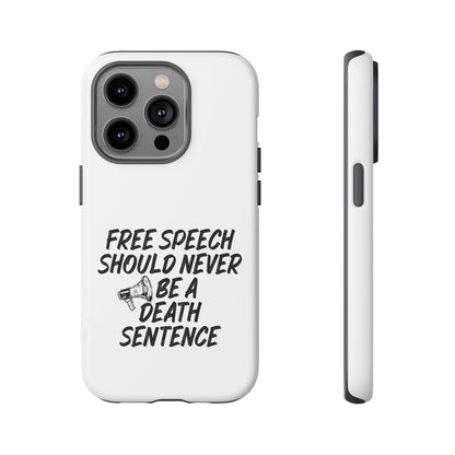 Bold Case for Free Speech Advocates, Phone Cover
