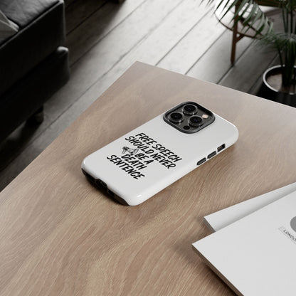 Bold Case for Free Speech Advocates, Phone Cover