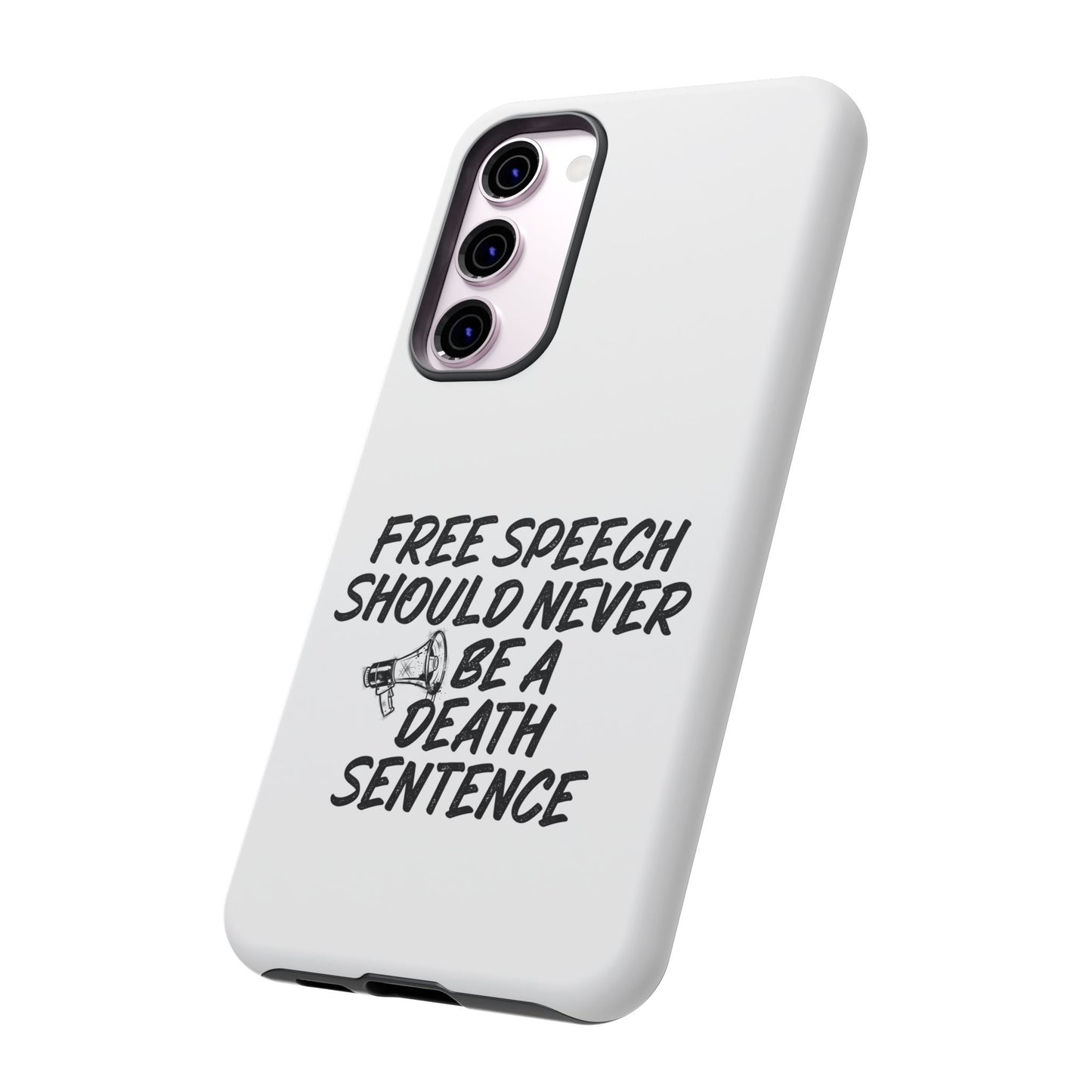 Bold Case for Free Speech Advocates, Phone Cover